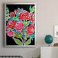 Floral Choir Bouquet - Modern Framed Canvas Print