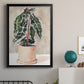Potted Houseplant I - Modern Framed Canvas Print