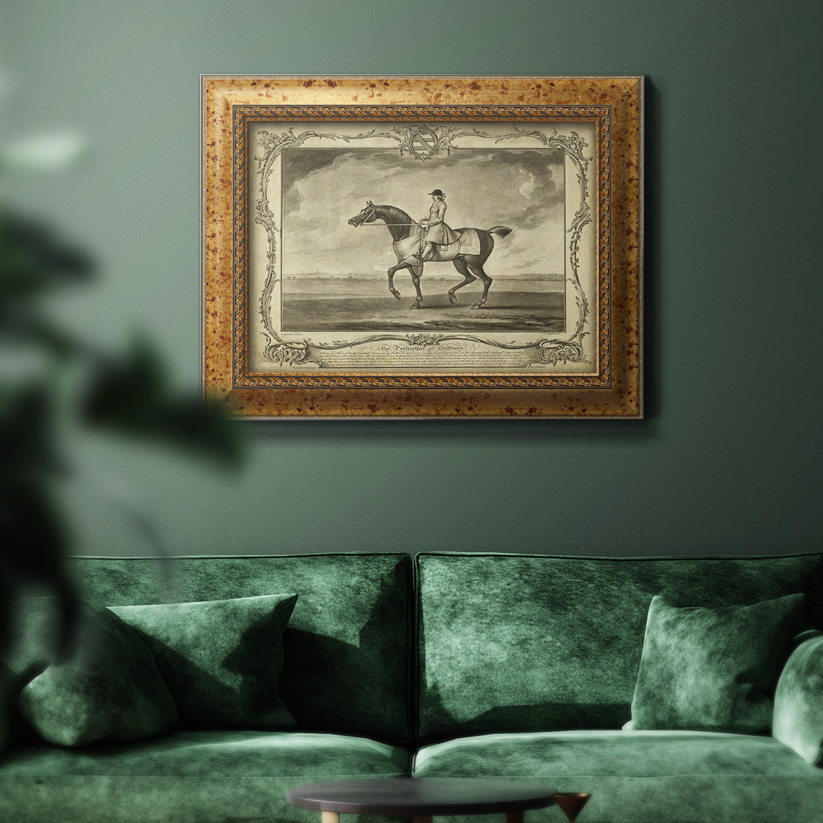 Distinguished Horses II Premium Framed Canvas- Ready to Hang