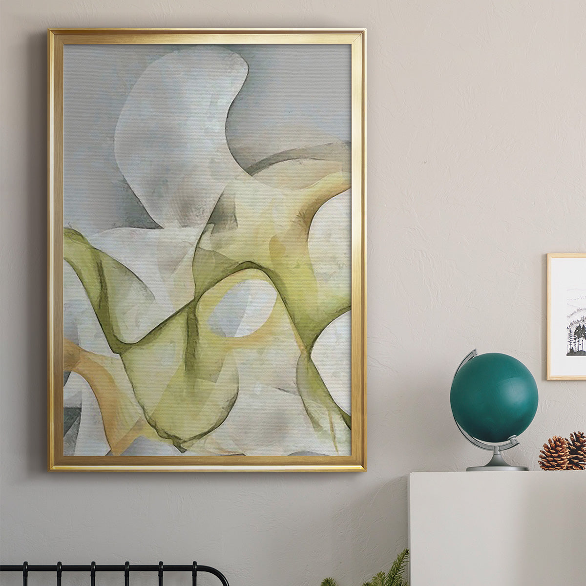 Excursion I - Modern Framed Canvas Print