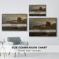 A Fisherman's Home, Lillesand, 1858 - Floater Framed Canvas Print