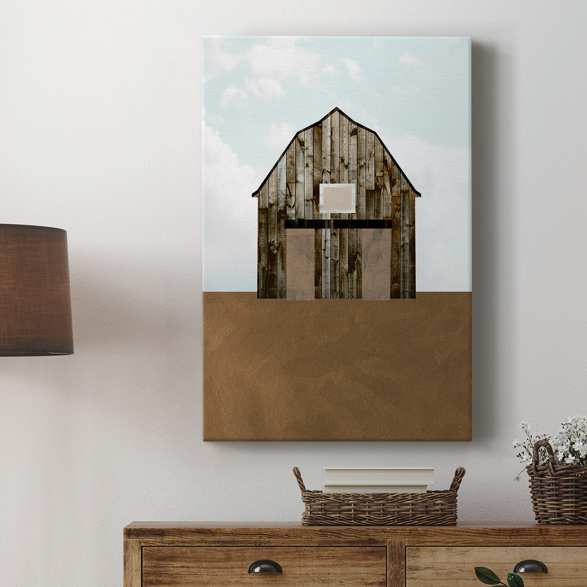 A Barn's Portrait IV Premium Gallery Wrapped Canvas - Ready to Hang