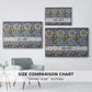 Kennet - Indigo/Gold, 1883 - Floater Framed Canvas Print