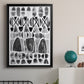 Grey Arches III - Modern Framed Canvas Print