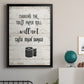 Changing the Roll - Modern Framed Canvas Print