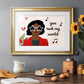 Darling Valentine Collection A Premium Framed Print - Ready to Hang