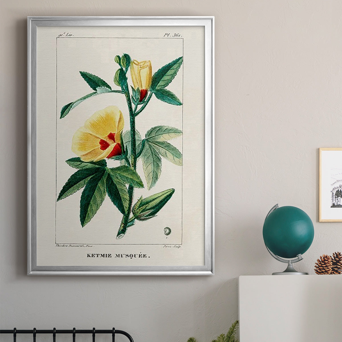 Turpin Tropical Botanicals VI - Modern Framed Canvas Print