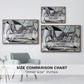 Goat's Skull, Bottle and Candle, 1952 - Floater Framed Canvas Print