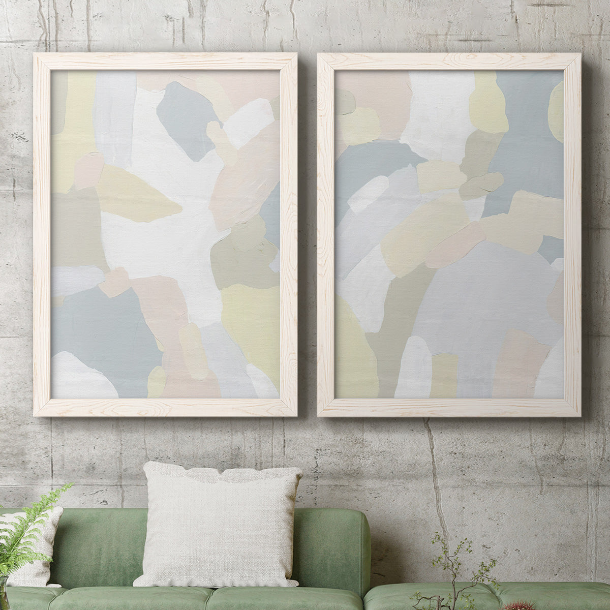 Sweet River I - Premium Framed Canvas 2 Piece Set - Ready to Hang