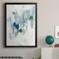 Ice Cavern II - Modern Framed Canvas Print