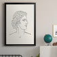 Greek Busts I - Modern Framed Canvas Print