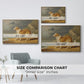 Rough-Coated Collie, 1809 - Floater Framed Canvas Print