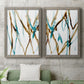 Runnel XVII - Premium Framed Canvas 2 Piece Set - Ready to Hang