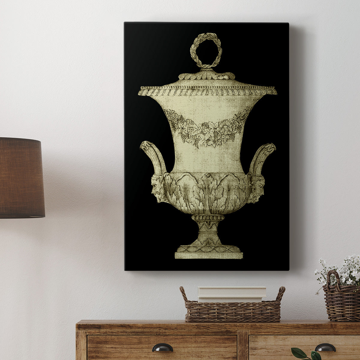 Garden Antiquities III Premium Gallery Wrapped Canvas - Ready to Hang