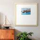 Primary Boats I Premium Framed Print Double Matboard