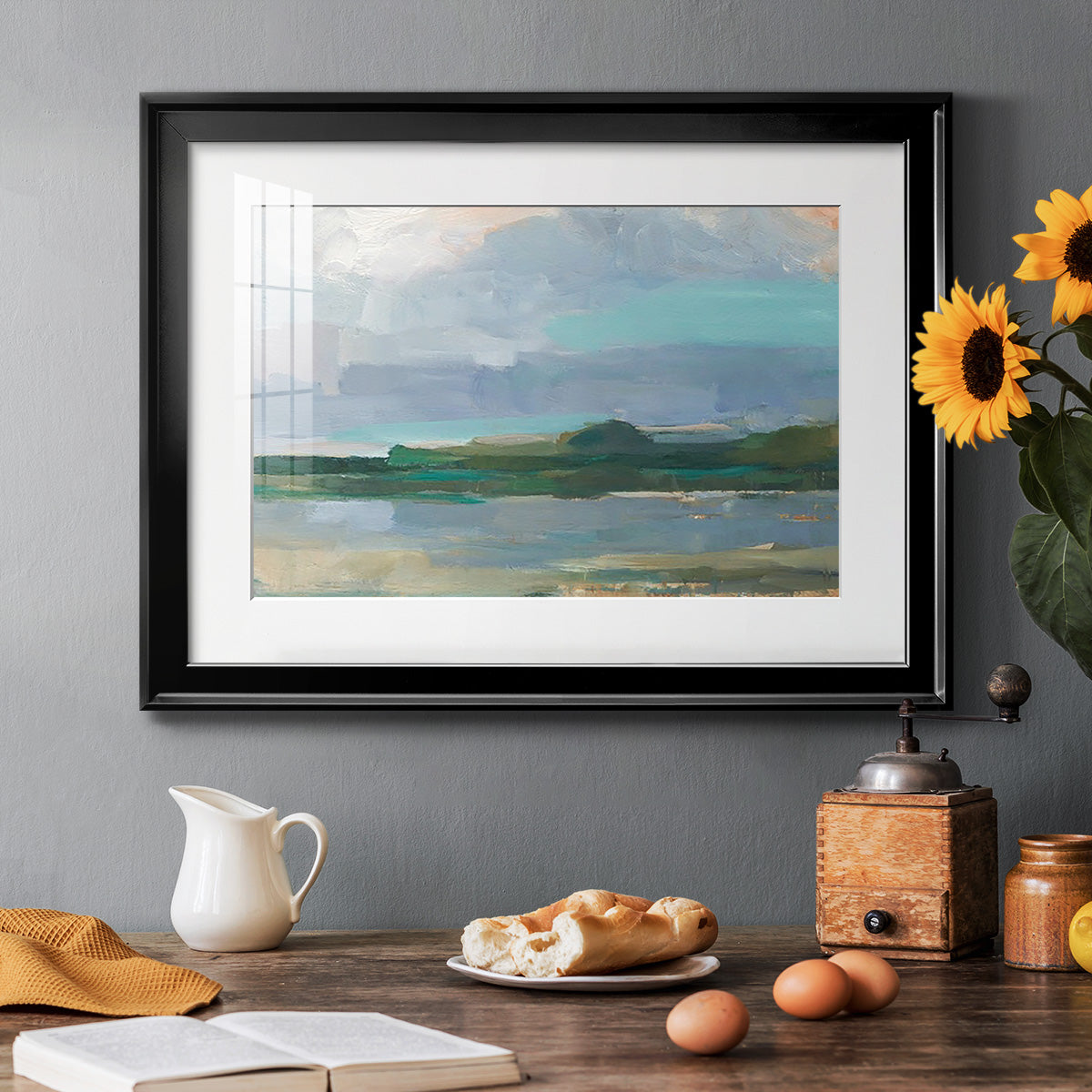 Twilight Vista Study I Premium Framed Print - Ready to Hang