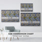 Kennet - Indigo/Gold, 1883 - Floater Framed Canvas Print