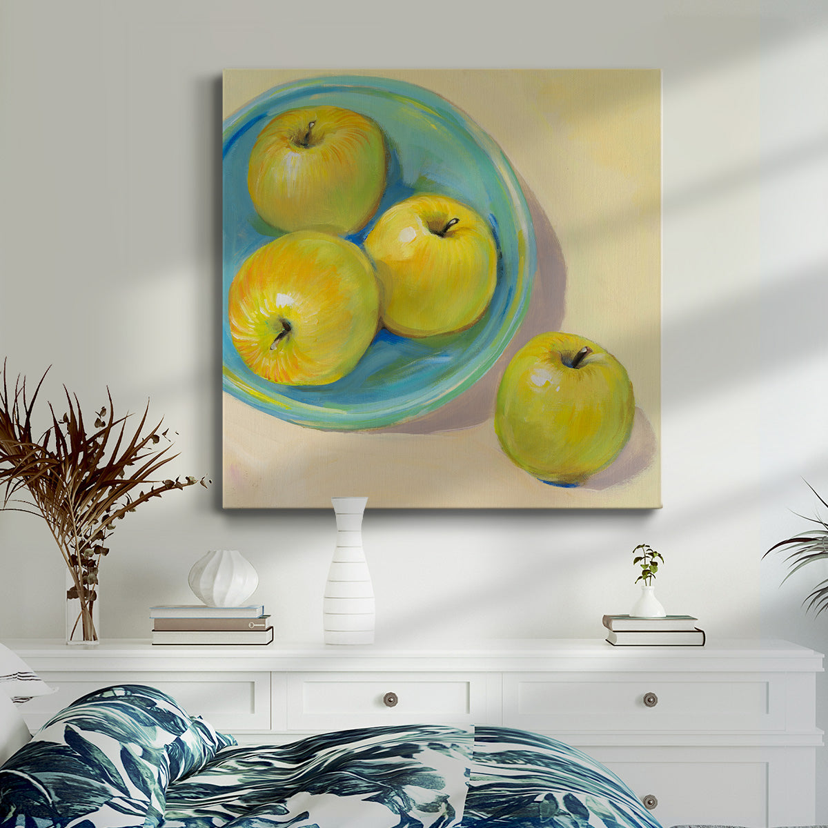 Fruit Bowl Trio II-Premium Gallery Wrapped Canvas - Ready to Hang