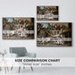 The Sacrifice of Noah (Sistine Chapel), 1509 - Floater Framed Canvas Print