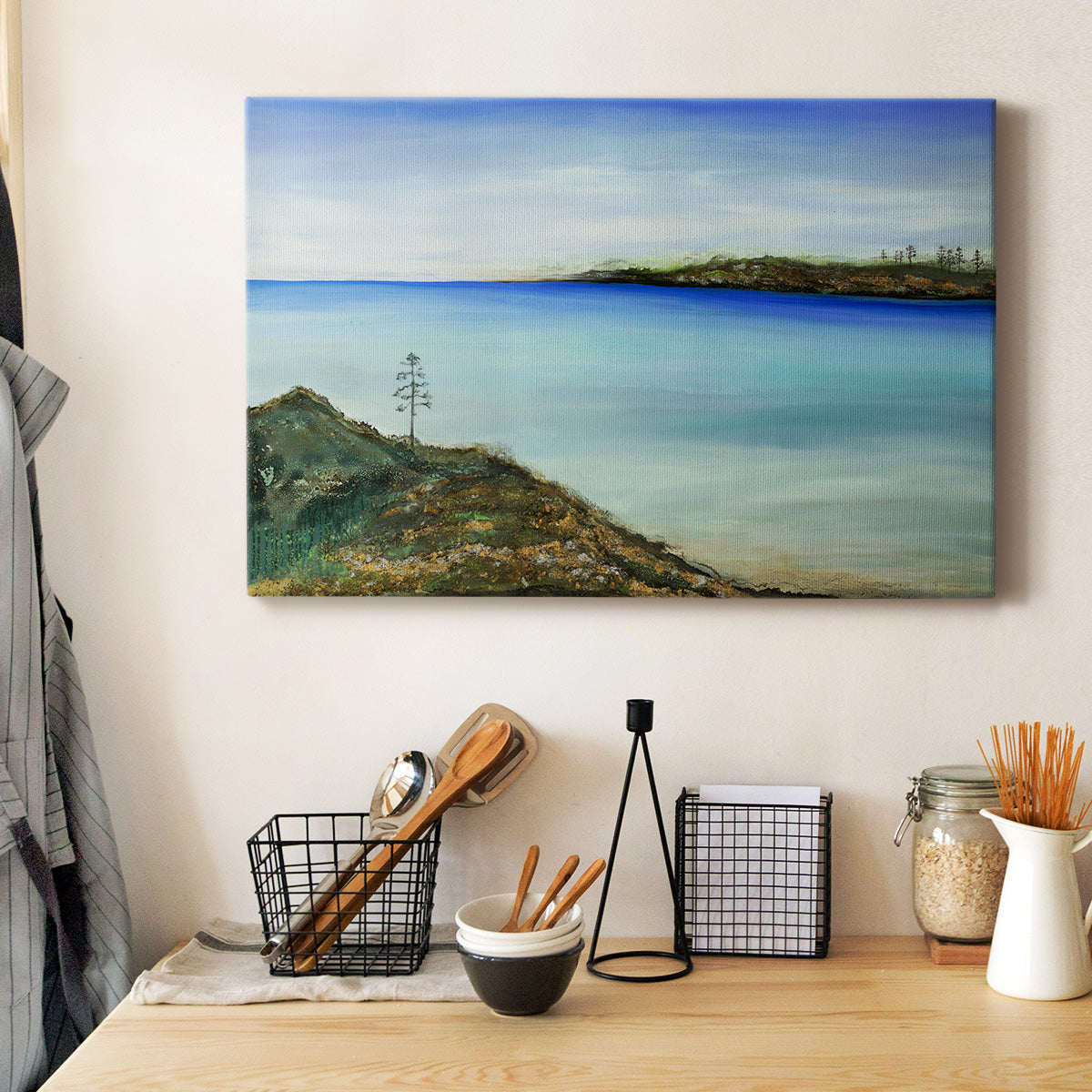 On A Clear Day Premium Gallery Wrapped Canvas - Ready to Hang