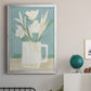 Muted Spring Arrangement III - Modern Framed Canvas Print