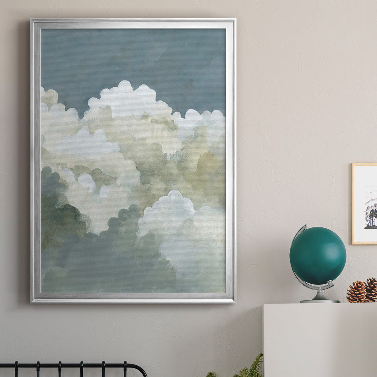 Big Clouds II -  Framed Canvas Print