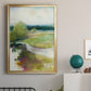 Crossing the Stream - Modern Framed Canvas Print