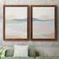 Wave Tableau I - Premium Framed Canvas 2 Piece Set - Ready to Hang