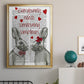 Everybunny - Modern Framed Canvas Print