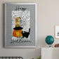 Happy Halloween Pumpkin - Modern Framed Canvas Print