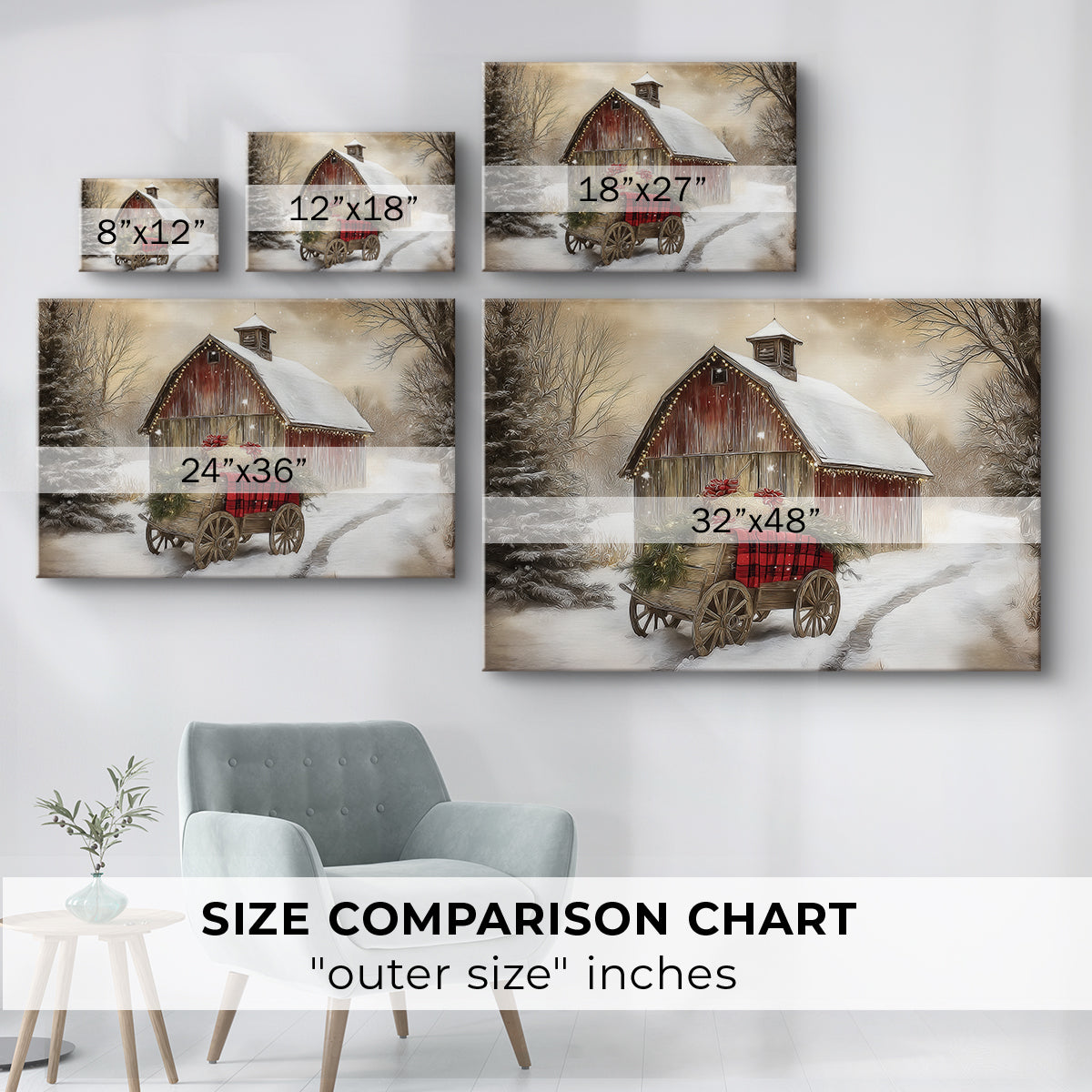 Honeyed Bells at Midnight - Canvas Art Print