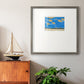 Textured Beachscape I - Double Matboard Framed Print