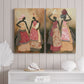 Village Women I Premium Gallery Wrapped Canvas - Ready to Hang