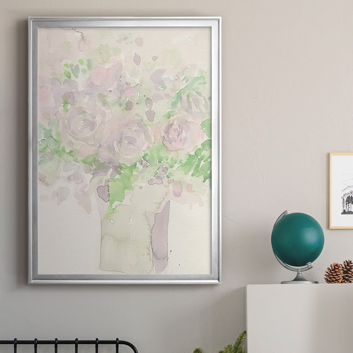 Natural Radiance II - Modern Framed Canvas Print