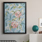 Faded Camellias II - Modern Framed Canvas Print