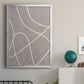 Fissures I - Modern Framed Canvas Print