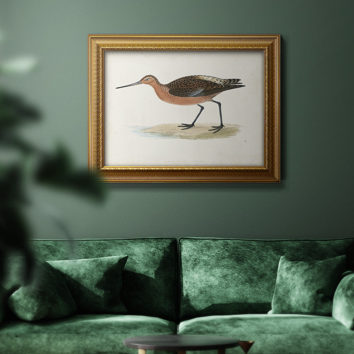 Morris Sandpipers II Premium Framed Canvas- Ready to Hang