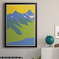 Bright Glacial Lake II - Modern Framed Canvas Print