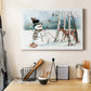 Snow Friends - Premium Gallery Wrapped Canvas  - Ready to Hang