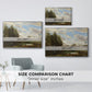 Washerwomen at the Water's Edge, c. 1860-1870 - Floater Framed Canvas Print