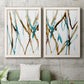 Runnel XVII - Premium Framed Canvas 2 Piece Set - Ready to Hang