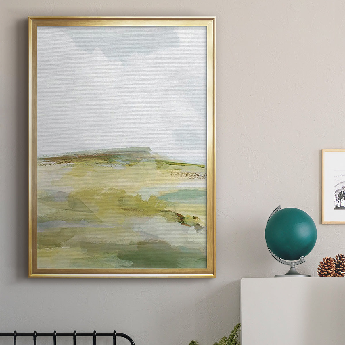 Inlet Impression I - Modern Framed Canvas Print