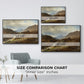 Mountain Landscape, 1864 - Floater Framed Canvas Print
