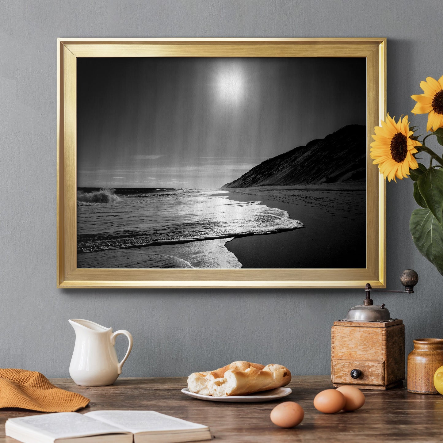 Against the Dune Premium Classic Framed Canvas - Ready to Hang