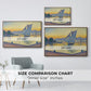 The Port at Sunset, Opus 236, Saint Tropez, 1892 - Floater Framed Canvas Print