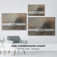 Rheinfels Looking to Katz and Gourhausen, 1817 - Floater Framed Canvas Print