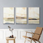 Slate Movement I - Framed Premium Gallery Wrapped Canvas L Frame 3 Piece Set - Ready to Hang