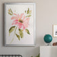 One Pink Bloom I - Modern Framed Canvas Print