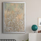 Embellished Starburst Bloom II - Modern Framed Canvas Print