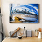 Chicago City Reflection in Cloud Gate - Canvas Art Print